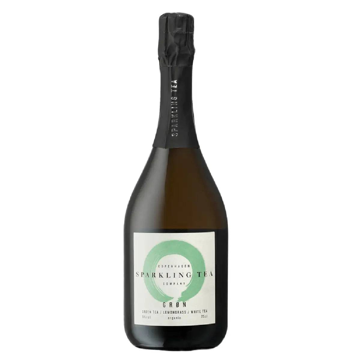 Copenhagen Sparkling Tea Company – GRØN Sparkling Tea 5% (75 cl)
