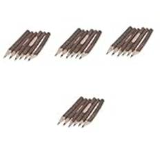 DIYEAH 4 Set Naturlig Bark Pencil Tree Branch Pennor Twig Pencils Wood Branch Penna 6st*4