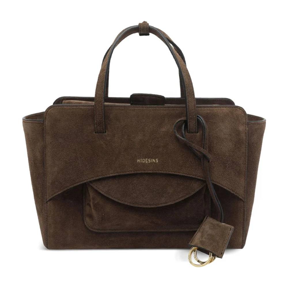 Hidesins Flap M Taske - Tasker - Dame - Brun - ONE SIZE - Uld