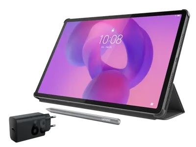 Lenovo Idea Tab Pro Matte 12.7 8GB 128GB - Luna Grey + Pen, Folio & Charging Adaptor MediaTek Dimensity 8300-processor 3,35 GHz , Android 14 eller senare, 128 GB UFS 3.1