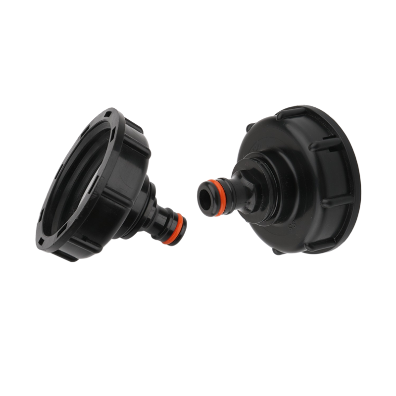 1/2" 3/4" IBC Tank Adapter Garden Water Connector 60mm Coarse Thread Replacement Valve Fitting Parts