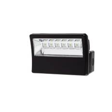 Y•E•S - Mightylite Floodlight 16W Sort, Lille Effektiv LED Projektør