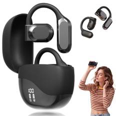Kabellose Übersetzungs-Kopfhörer, 2025 Neu AI Translating Ear Buds, 5.3 Bluetooth-Ohrhörer 144 Sprachen Übersetzungsgerät Zwei-Wege-Übersetzer-Kopfhörer Language Translator Intelligente (Schwarz)