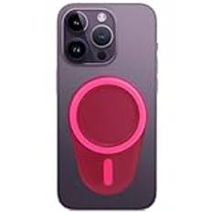 Magnetisk bas kompatibel med Pop-Socket-telefonhandtag och Mag-Safe iPhone-skal (rosa)