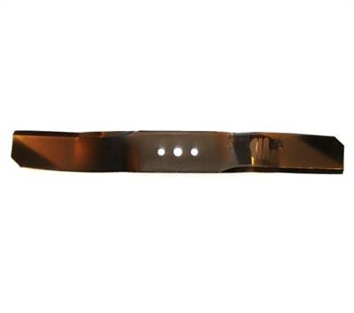 Kniv til 112cm. Riders, L 419mm. 10mm centerhul, biokniv.