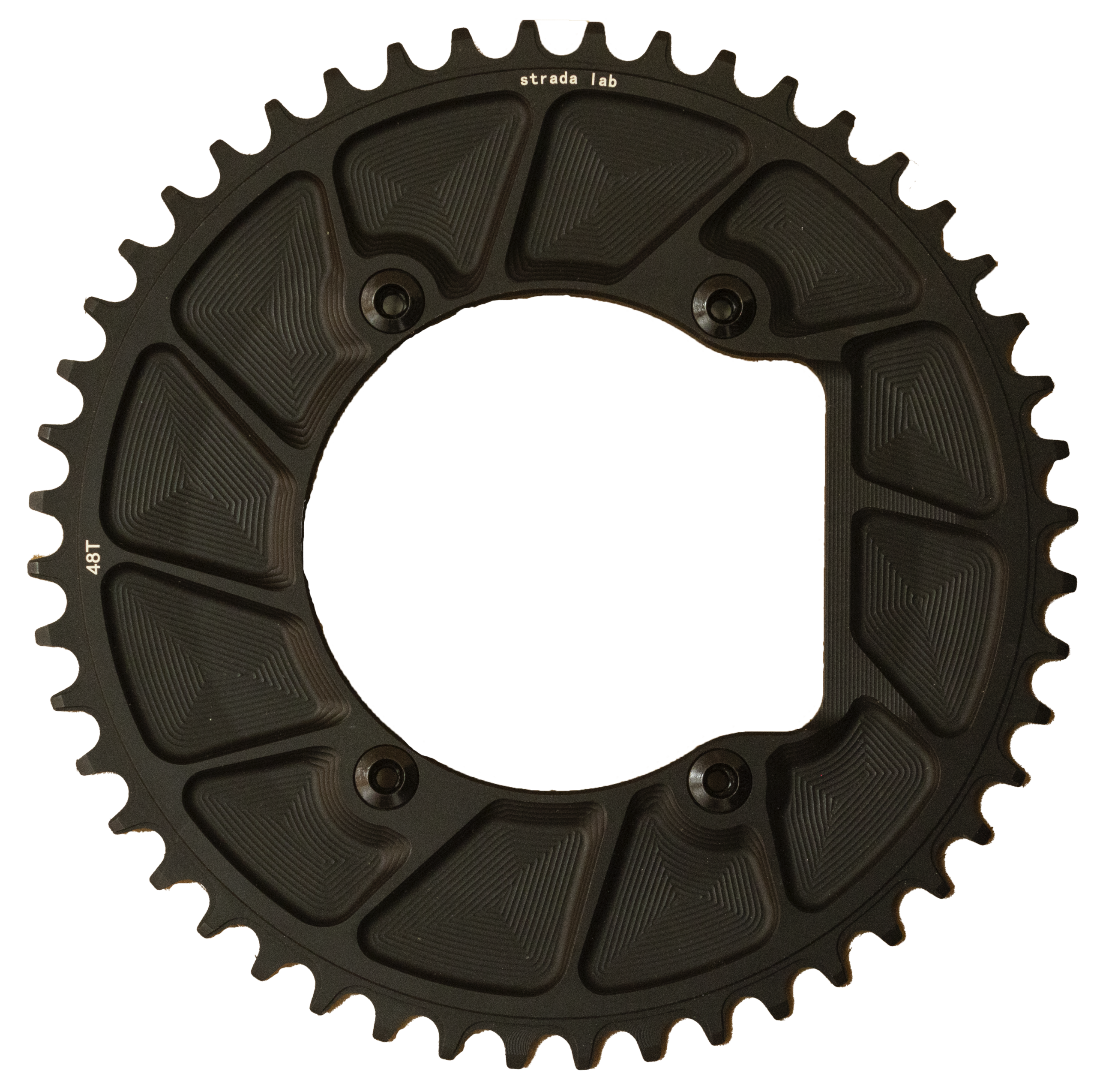 Strada Lab 1x Single Aluminium Chainring - 38t - Cykeltilbehør