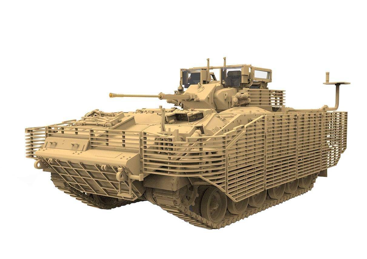 Meng Model British Army Infantry Stridsfordon FV510 Warrior Plastmodell MSS017 1/35 TES(H)
