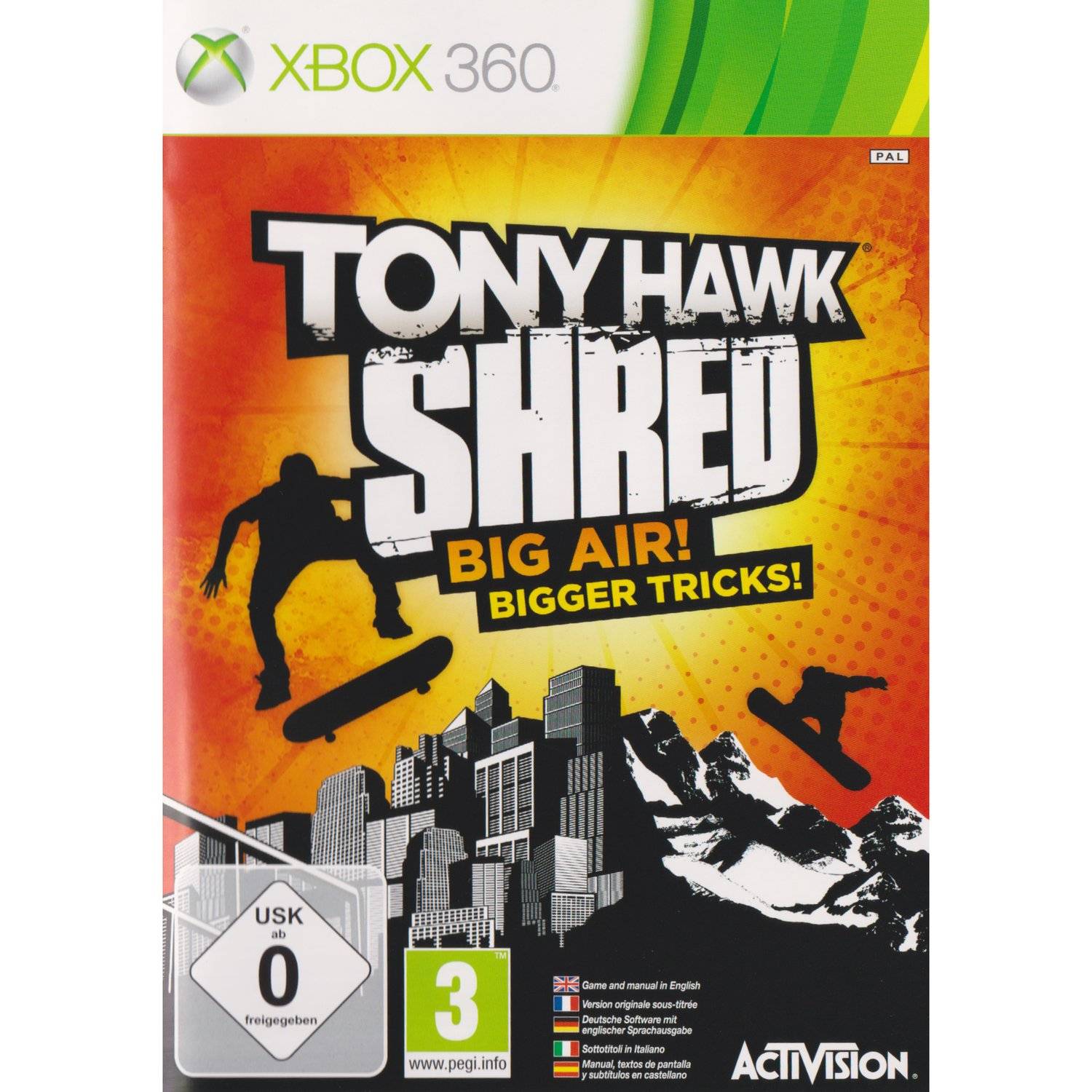 Tony Hawks Shred Xbox 360 (Begagnad)