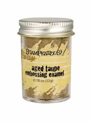 Stampendous Frantage - Aged Taupe Embossing Enamel