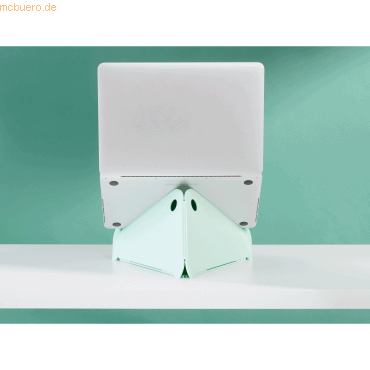 colebrook bosson saunders Oripura Notebookständer LAP/013/MG mint grün