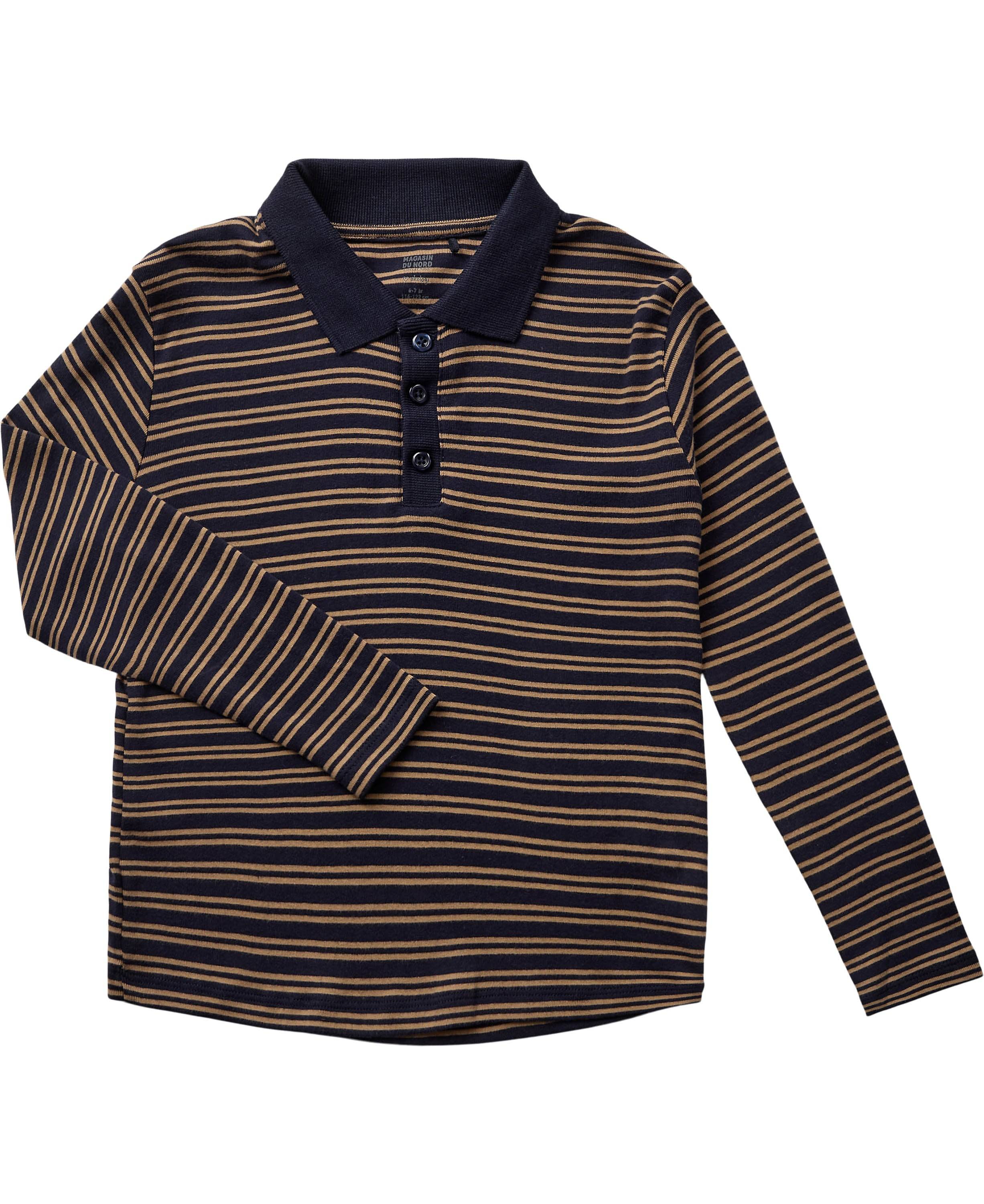 Magasin Mouse 6 Junior Polo Gots Str 1011 år / 140146 cm Navy Blazer / Cartouche Stripe Poloer Bomuld.