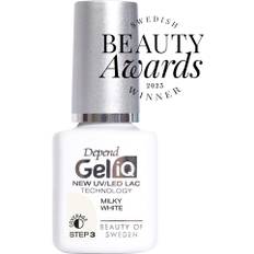Depend Gel iQ Milky White 5 ml 0008 NO_SIZE - Gellack Från Magasin (NO_SIZE)
