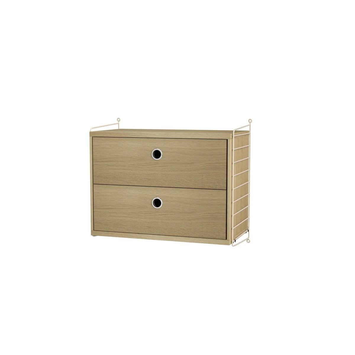 String Bedroom A - Oak - Vanger | Beige