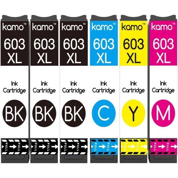 603 XL Multipack Kompatibel med Epson 603 603XL Bläckpatron, för Epson Expression Home XP-4150 XP-2150 XP-3100 XP-4100~[15]