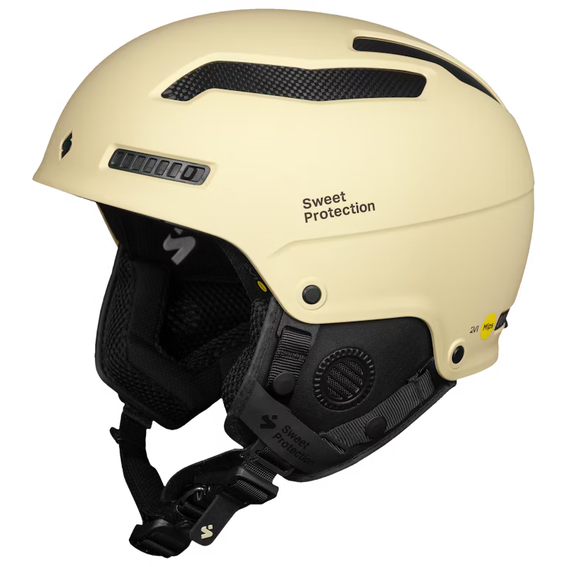 Sweet Protection Trooper 2Vi® Mips Helmet Skihjelm Dame / Herre - Matte Cream - Matte Cream / LXL