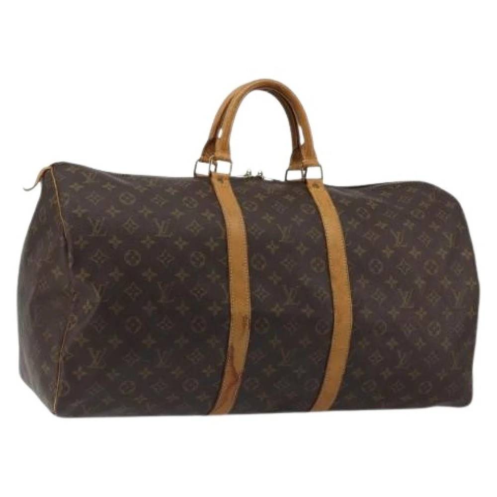 Louis Vuitton Vintage Pre-owned Boston Bag - Vintage - Dame - Brun - ONE SIZE - Læder