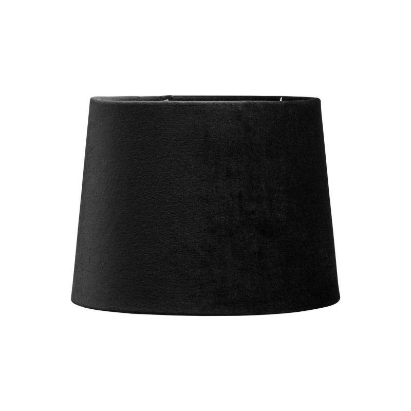Sofia lampskärm i svart sammet (30 cm)