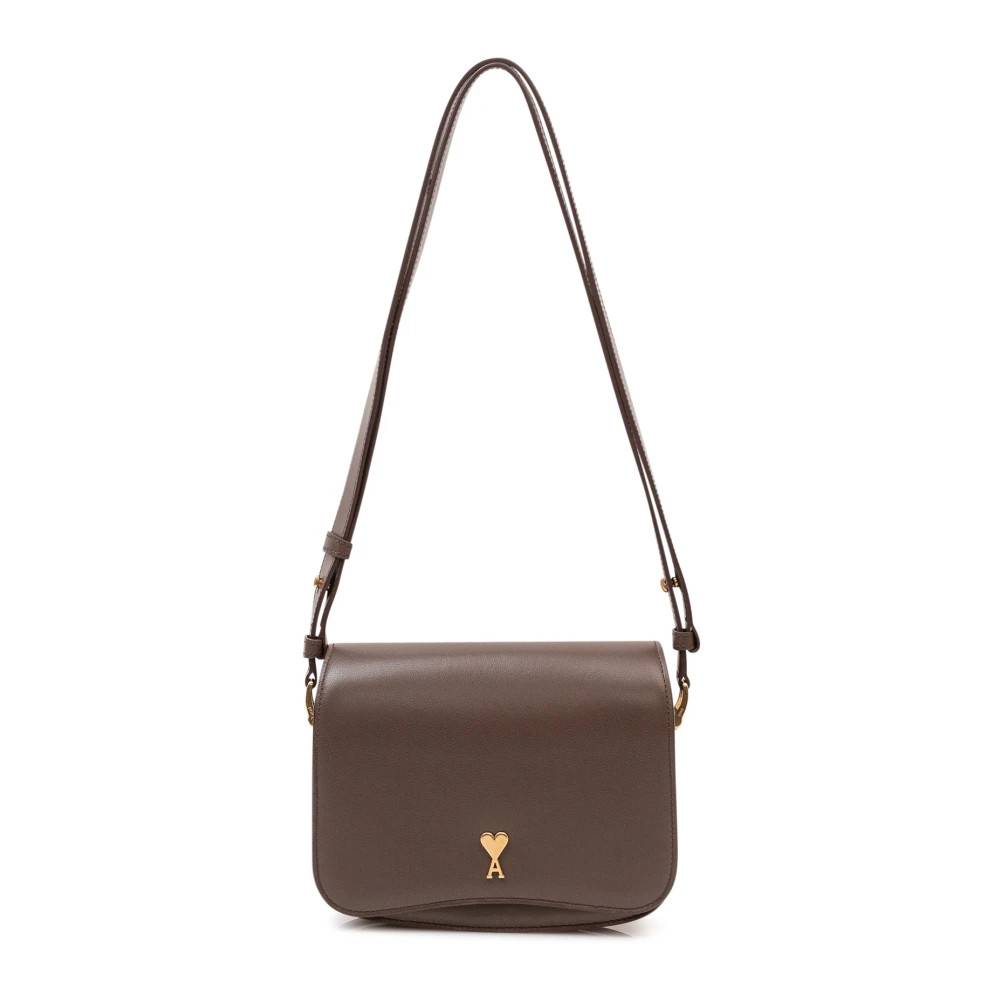 Ami Paris Paris Paris Taske - Tasker - Dame - Brun - ONE SIZE - Uld