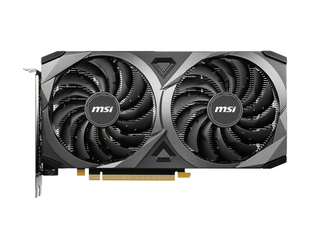 MSI GeForce RTX 3060 VENTUS 2X 12G OC NVIDIA, 12 GB, GeForce RTX 3060, GDDR6, PCI Express 4.0, HDMI-porte antal 1, Hukommelse clockhastighed 1807 MHz.