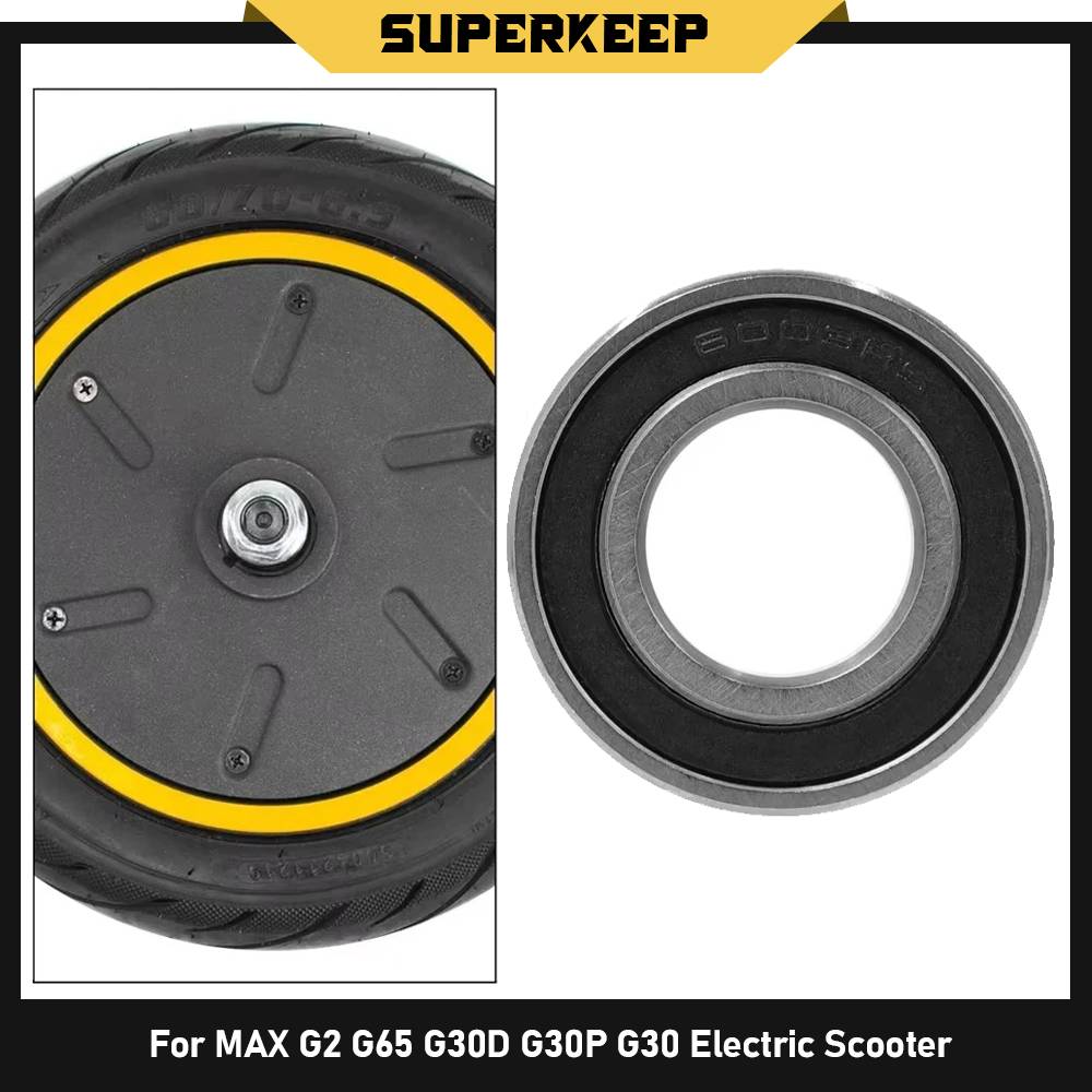 For Ninebot MAX G2 G65 G30D G30P G30 E-Scooter Ball Wheel Bearing Rear Part 6003RS Motor Bearings Rear Wheel Motor Ball Bearings