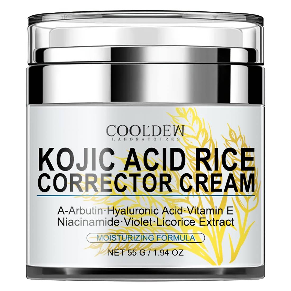 TEMU 1pc55g Rice Moisturizing - A Hyaluronic Acid Moisturizer That Contains Niacinamide And Plant Extracts, Making The Skin Healthy, Smooth, And Radiantly