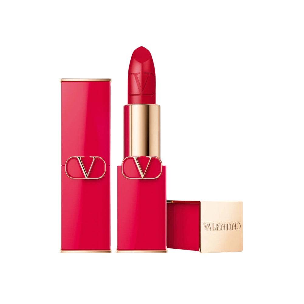 Valentino Rött krämigt läppstift med satinfinish 22R påfyllningsbart 3,5 g