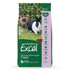 BURGESS Excel kanin Light adult mint 1,5 kg