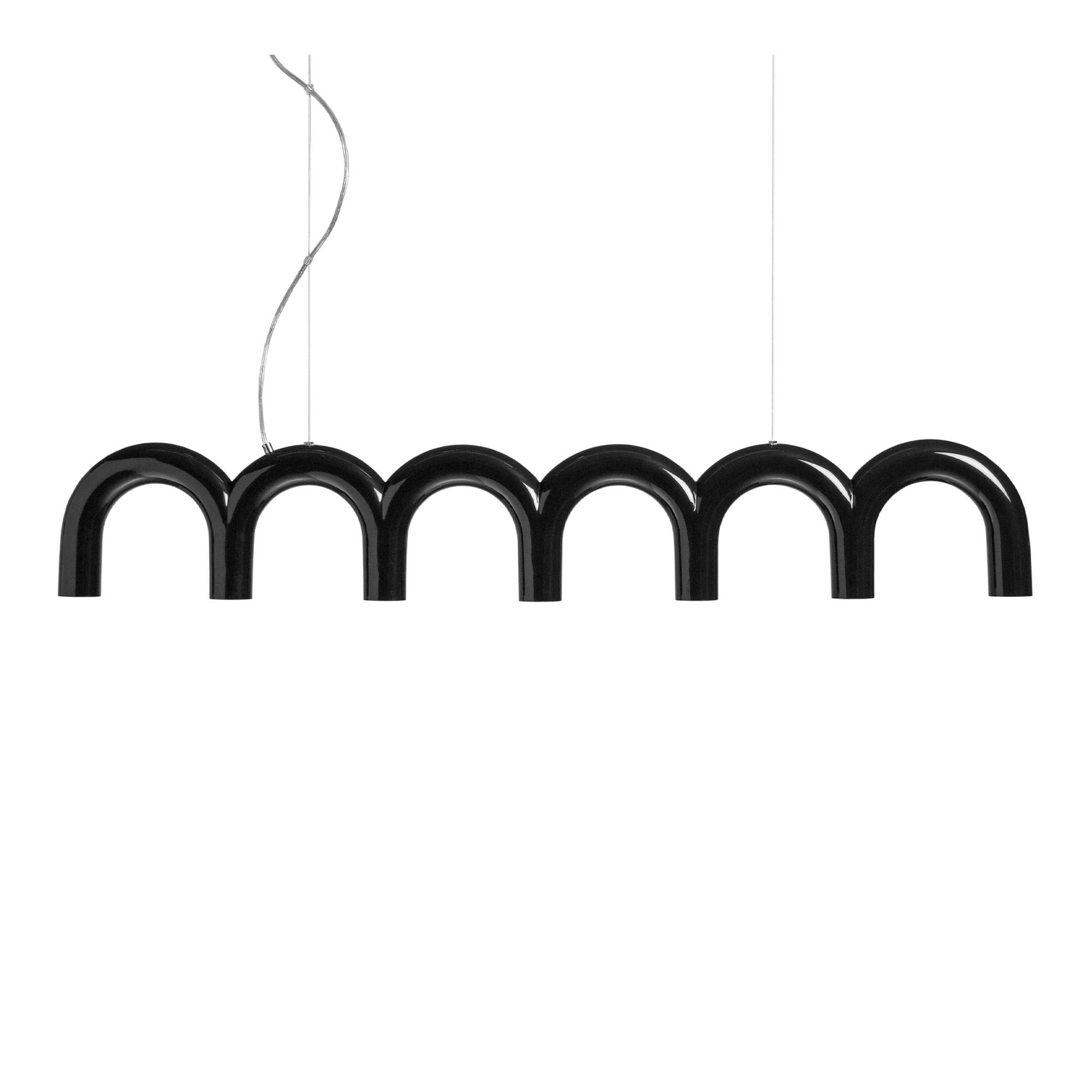 Oblure - Arch Pendant Lamp - Black - Pendellamper - Johan Lindstén,Markus Johansson - Sort