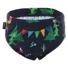 Paros Swim Diaper Patterned/Black, Unisex, Kläder, Badkläder, Simning, Mönstrad/Svart, 9-12 kg (9-12 kg)