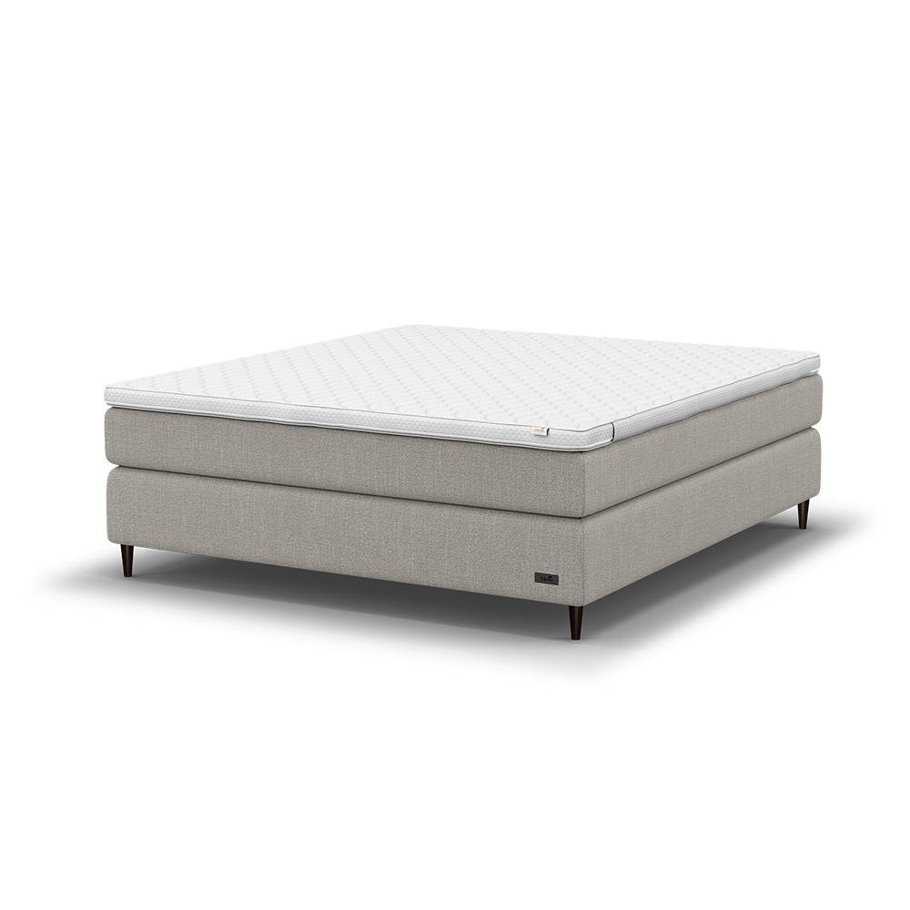 Ekens Essens Kontinentalsäng 160x200 Struktur Lav (160x200)
