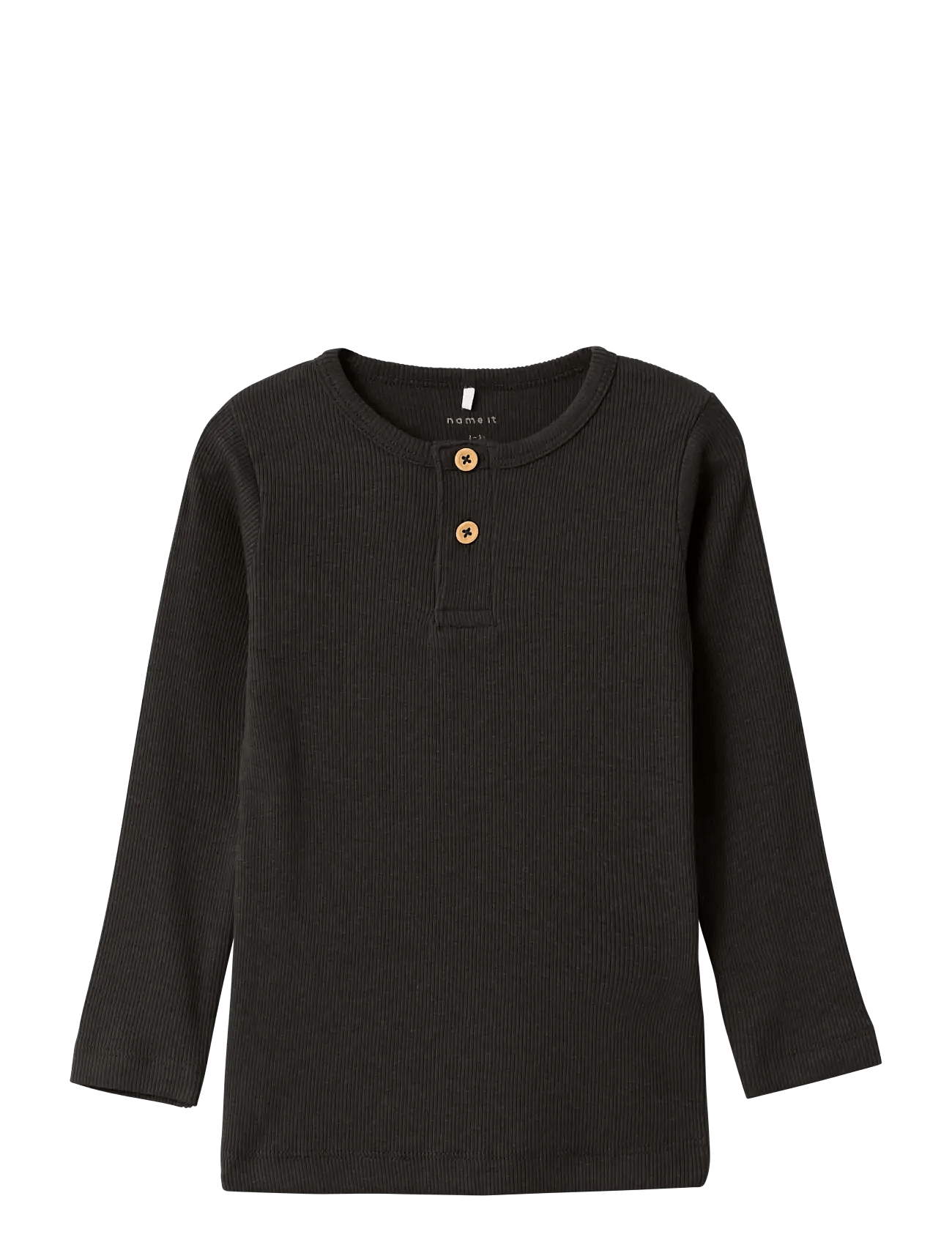 NAME IT Nmmkab Ls Top Noos | Black | 134-140
