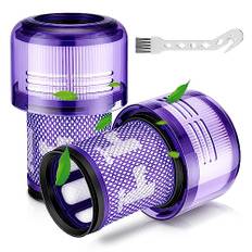 Filter Für Dyson V12-2 Stück Ersatzfilter Filter für Dyson V12 Detect Slim Absolute/Total Clean/Extra/Fluffy Vacuum Cleaner,Waschbar Ersatzteile V12 Hepa Filter Zubehör, Ersetzen Sie Part 971517-01