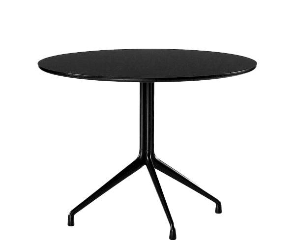 HAY About A Table - AAT 20 - Ø110cm - Sort Linolium