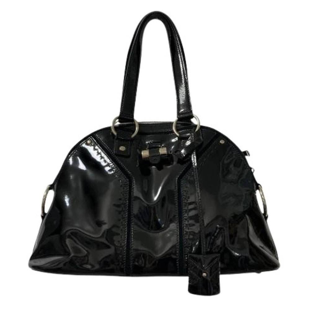 Yves Saint Laurent Vintage Pre-owned Laeder hndtasker - Vintage - Dame - Sort - ONE SIZE -