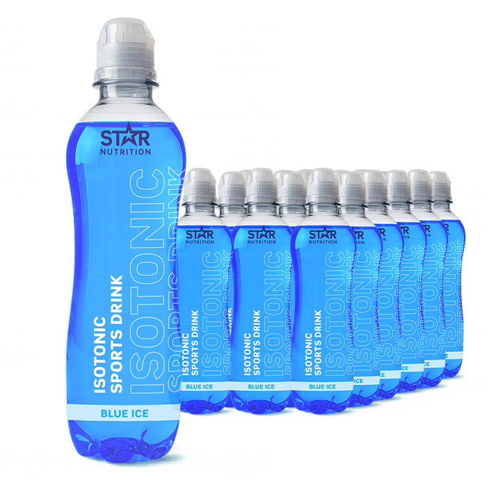 Anden drik Star Nutrition 18 x Isotonic Sports Drink 500 ml, blue_ice - Bodyman.dk.