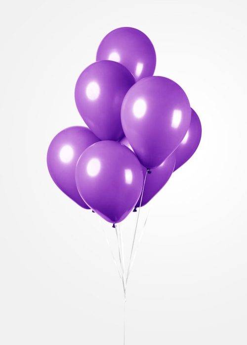Lilla Balloner 100x - 30cm
