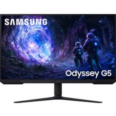 Samsung Odyssey G5 G51F PC Skærm - 32&quot; QHD, 180Hz, VA, 1ms - Sort