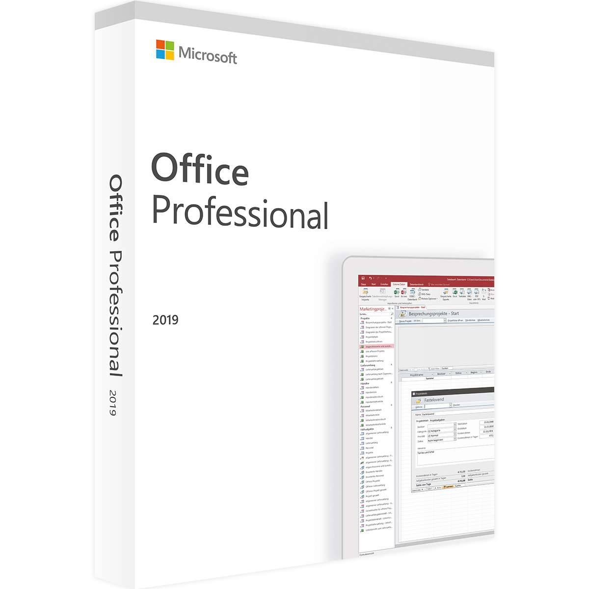 Microsoft Office 2019 Professional Plus | Retail | Windows | 1 PC