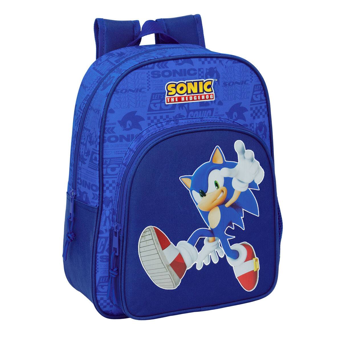 Skolryggsäck Sonic Blå 26 x 34 x 11 cm