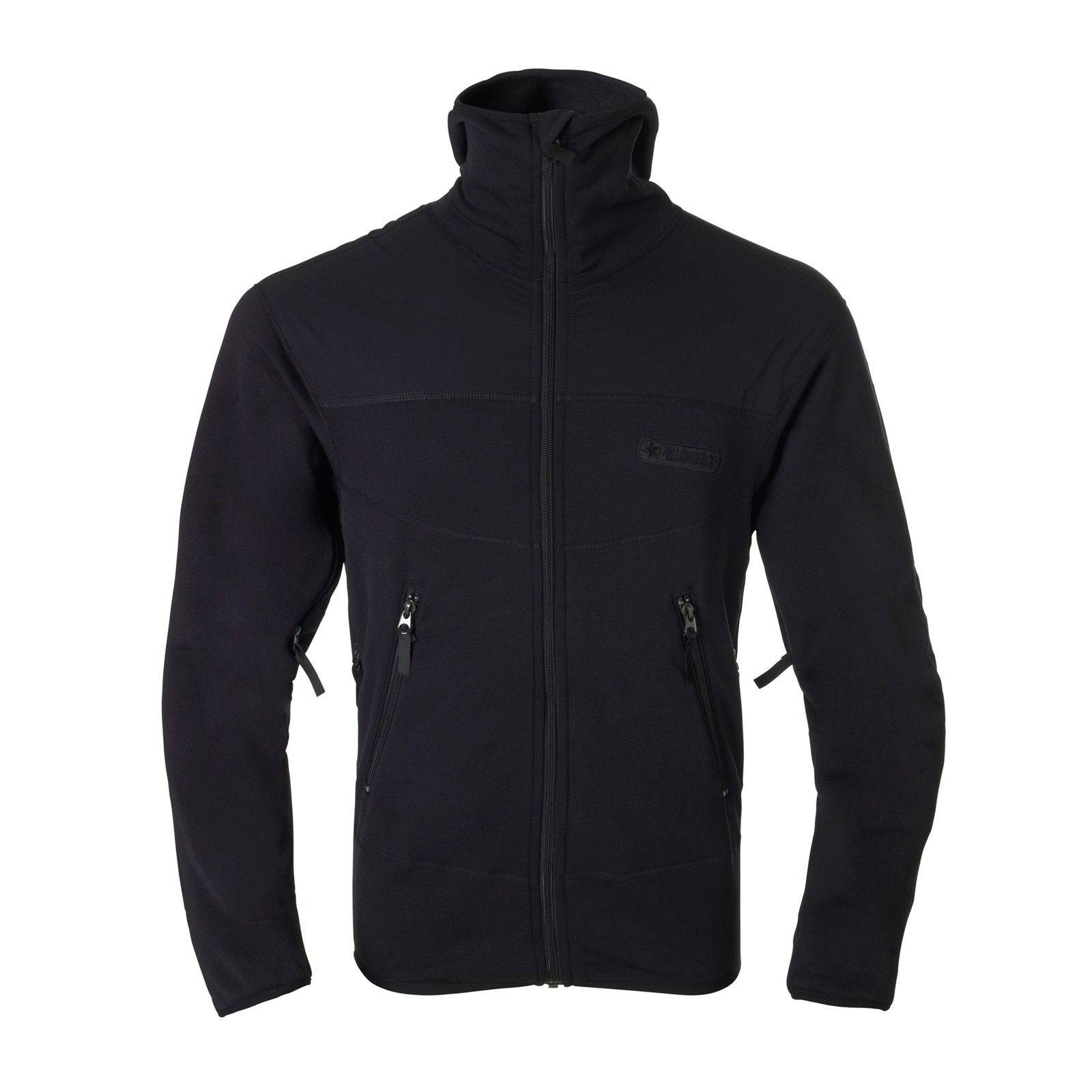 Warmpeace Sneaker Powerstretch Jakke - Sort - XXL - Polyester/nylon/spandex.