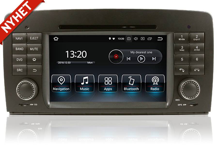 Mercedes Benz R-Class W251 bilstereo navigation bluetooth 2005-2017