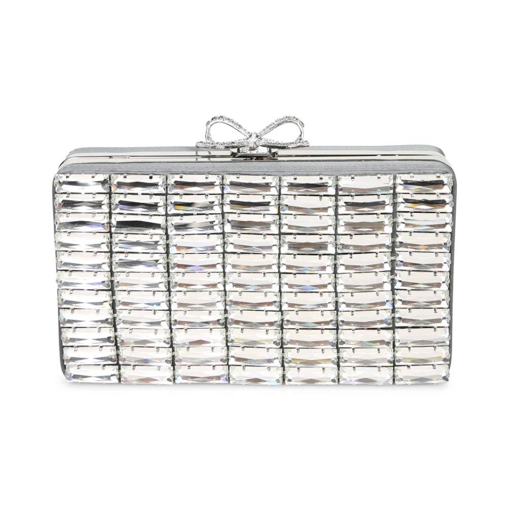 Self Portrait Clutches - Tasker - Dame - Grå - ONE SIZE -