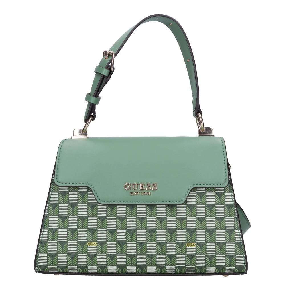 Guess - Hallie Flap Bag Väskor - Dam - ONE Size - Läder