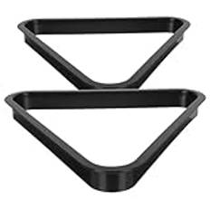 UPKOCH 2St Pool Triangel Rack Biljard Ball Rack Biljard Ball Triangel Bricka Biljard Ball Trianglar Biljard Bord Tillbehör Biljard Tillbehör Biljard Ball Rack