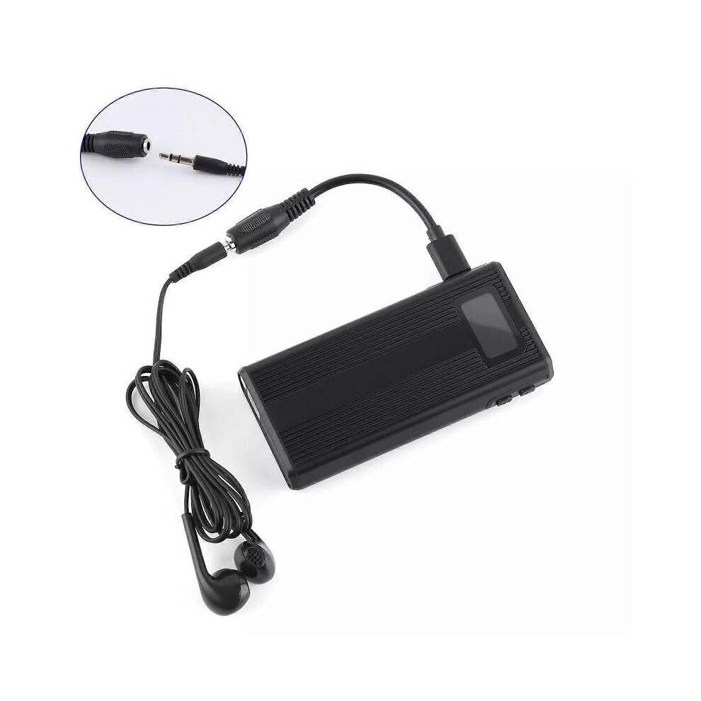 (16G) 500 Hr 32GB Digital Voice Activated Recorder Mini Audio Magnetic MP3 Player