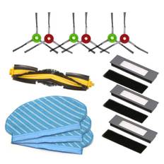 Filter Brush Mop Cloth Set Pack of 13 Accessories Kit Replacement for Ecovacs Deebot Ozmo 920 950 Pack of 13