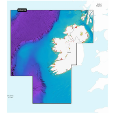 Garmin Irland, västkusten – Sjökort Garmin Navionics Vision+™ | NVEU075R | microSD™/SD™ och ettårsabonnemang