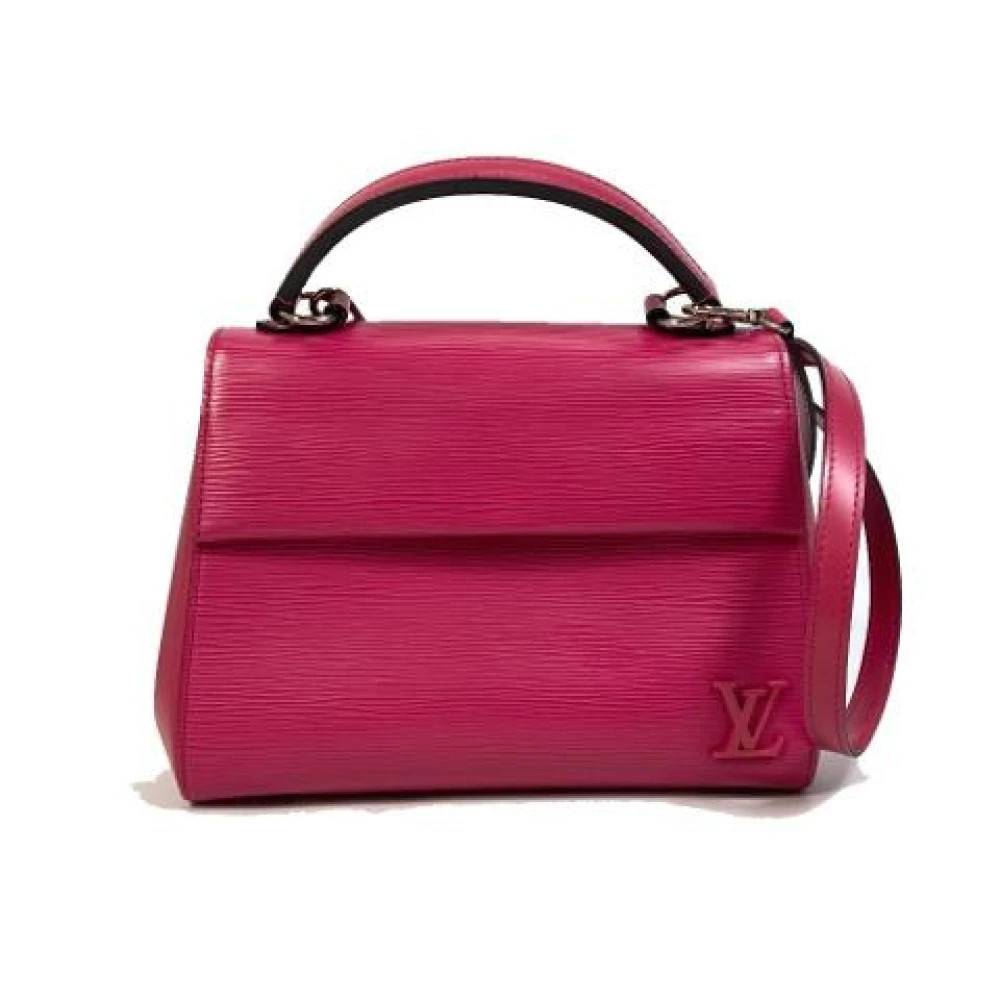 Louis Vuitton Vintage Pre-owned Laeder louis-vuitton-tasker - Vintage - Dame - Lyserød - ONE SIZE - Uld
