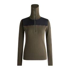 Fusalp, Stickade tröjor & koftor, Dam, XL, Louana Sweater - green (XL)