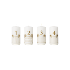 2025 Adventsljus, 4 st., Georg Jensen, Paraffin och stearin